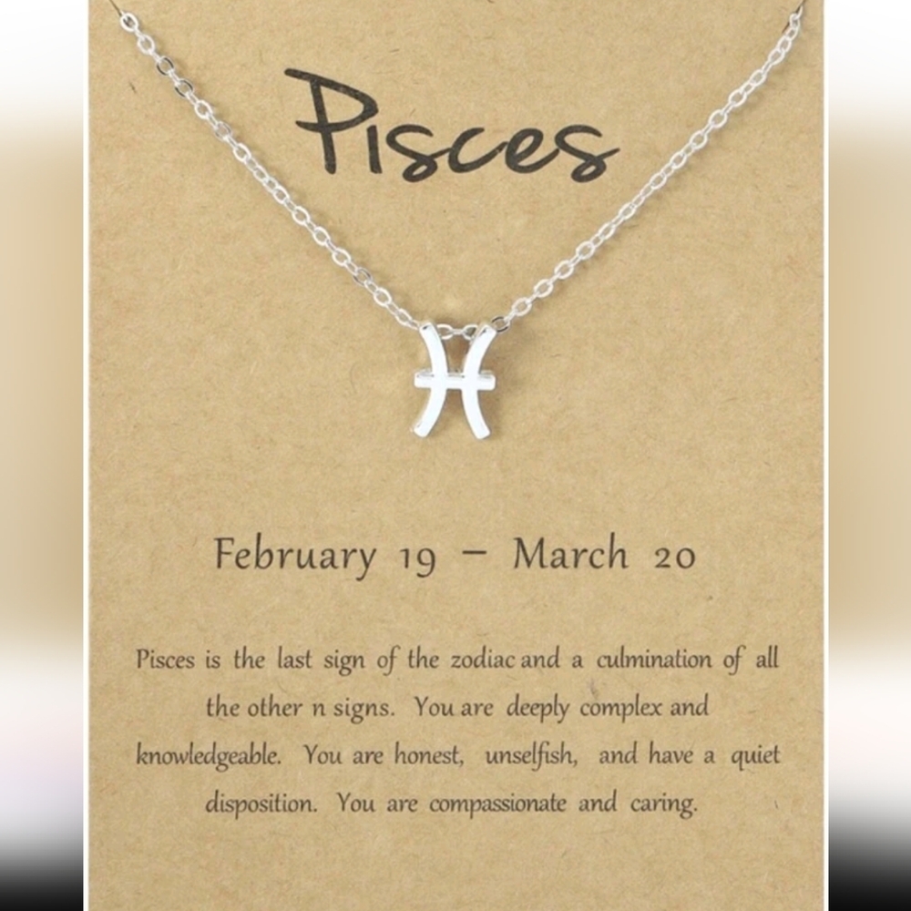 Silver Zodiac Necklace